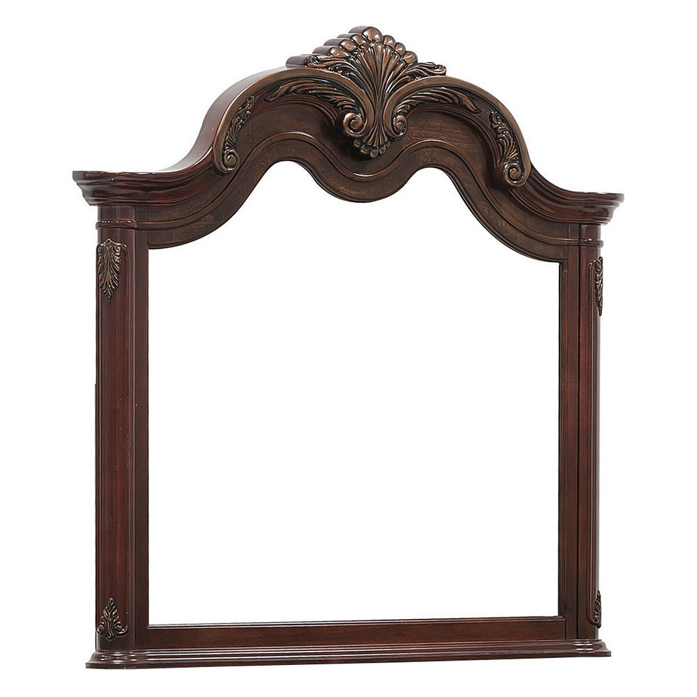 Deryn Park Cherry Wood Dresser Mirror