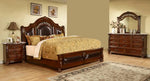 Devi 5-Pc Cherry Wood Queen Bedroom Set