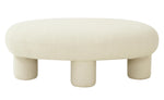 Discus Cream Boucle Ottoman