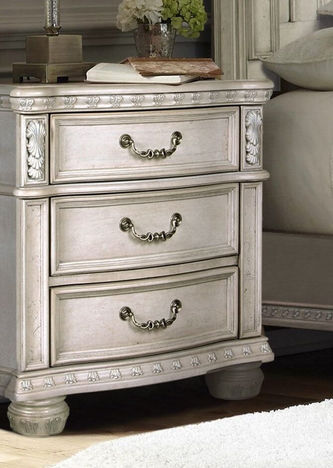 Dorada White Nightstand