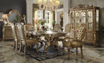 Dresden Gold Patina/Bone Wood Dining Table