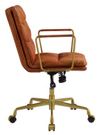 Dudley Rust Top Grain Leather Executive Office Chair