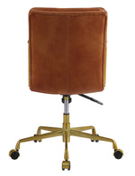 Dudley Rust Top Grain Leather Executive Office Chair