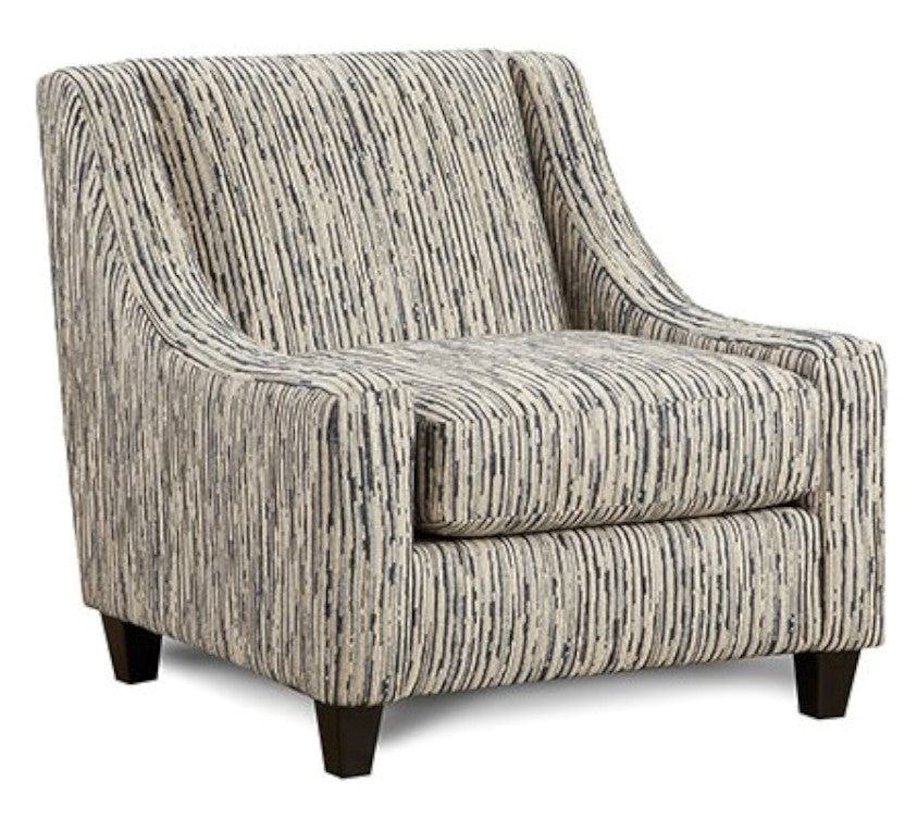 Eastleigh Stripe Multi Chenille Accent Chair