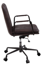 Eclarn Mars Leather/Metal Office Chair