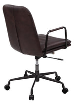 Eclarn Mars Leather/Metal Office Chair