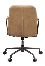 Eclarn Rum Top Grain Leather Swivel Office Chair