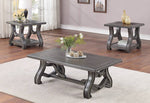 Edita Silver Wood Coffee Table