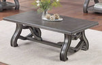 Edita Silver Wood Coffee Table