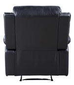 Eilbra Black PU Leather Power Recliner