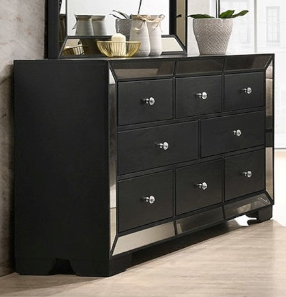 Emerson Wenge Wood 8-Drawer Dresser