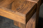 Emersyn Natural Sheesham Wood Square Coffee Table