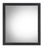 Eos Black Wood Frame Dresser Mirror