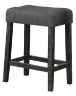 Fadumo 2 Grey Fabric Counter Height Stools