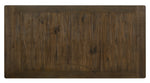 Fedele Weathered Oak/Cream Wood Dining Table