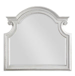 Florian Antique White Wood Dresser Mirror