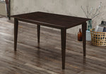 Gabriel Cappuccino Wood Rectangular Dining Table