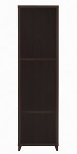 Geltrude Contemporary Cappuccino Wood Media Tower