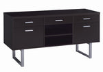 Glavan Contemporary Cappuccino Wood Credenza