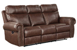 Granville 2-Pc Brown Microfiber Power Recliner Sofa Set