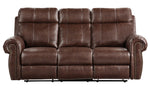 Granville 2-Pc Brown Microfiber Power Recliner Sofa Set