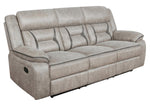 Greer 2-Pc Taupe Manual Recliner Sofa Set