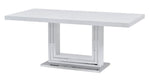 Gudmund 7-Pc White/Grey Dining Table Set