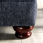 Hadleigh Navy Chenille Chair