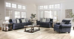 Hadleigh Navy Chenille Loveseat