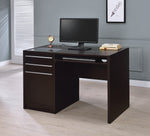 Halston Cappuccino Wood 48" Connect-It Office Desk