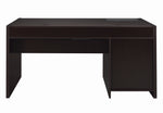 Halston Cappuccino Wood 60" Connect-It Office Desk