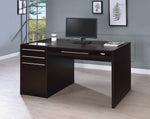 Halston Cappuccino Wood 60" Connect-It Office Desk