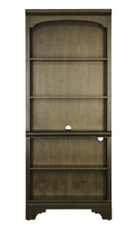 Hartshill Burnished Oak Wood 5-Tier Bookcase