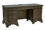 Hartshill Burnished Oak Wood Credenza