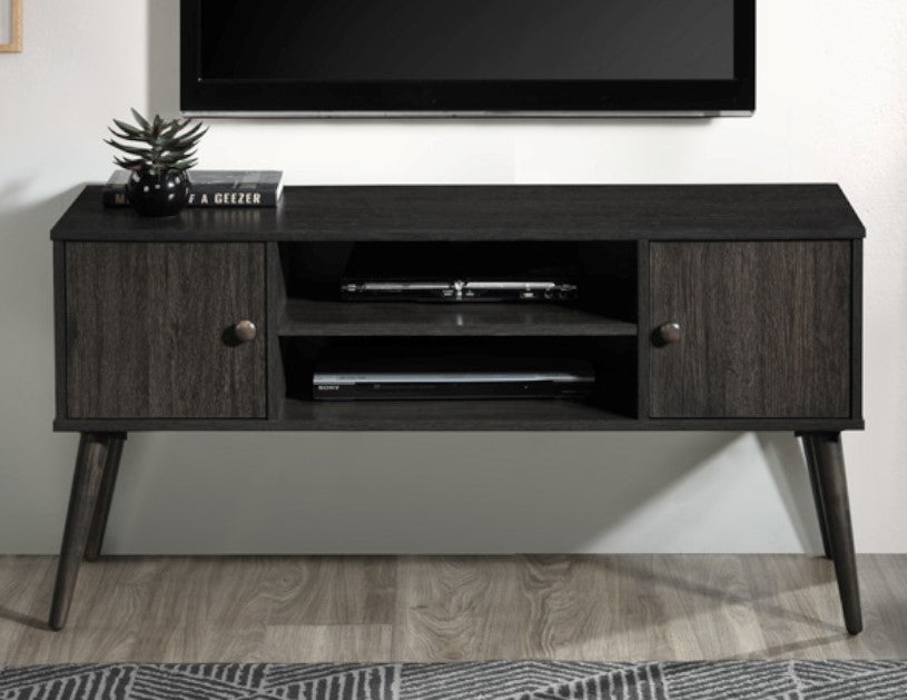 Hayfa Dark Espresso Wood 47" TV Stand