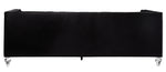 Heibero Black Velvet Tufted Sofa (Oversized)