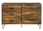 Hestia Walnut Wood 6-Drawer Dresser