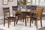 Hilda 2 Walnut Wood Side Chairs