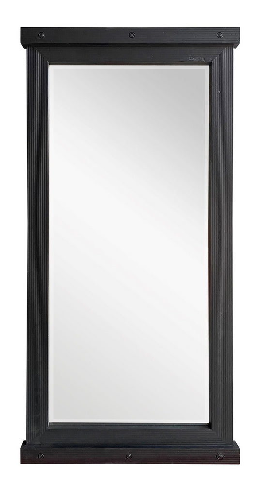 Hilde Black Wood Accent Mirror