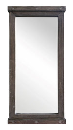 Hilde Gray Wood Accent Mirror