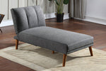 Himani Blue Grey Linen-Like Fabric Adjustable Sectional