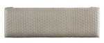 House Beatrice Beige Fabric/Charcoal Wood Bench