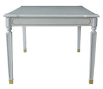 House Marchese Pearl Gray Wood Rectangular Dining Table