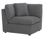 Howerton 4-Pc Gray Performance Fabric Sectional Sofa