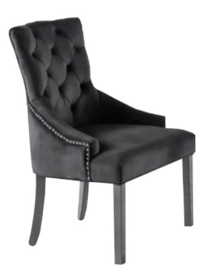 Jadyn 2 Grey Fabric Side Chairs