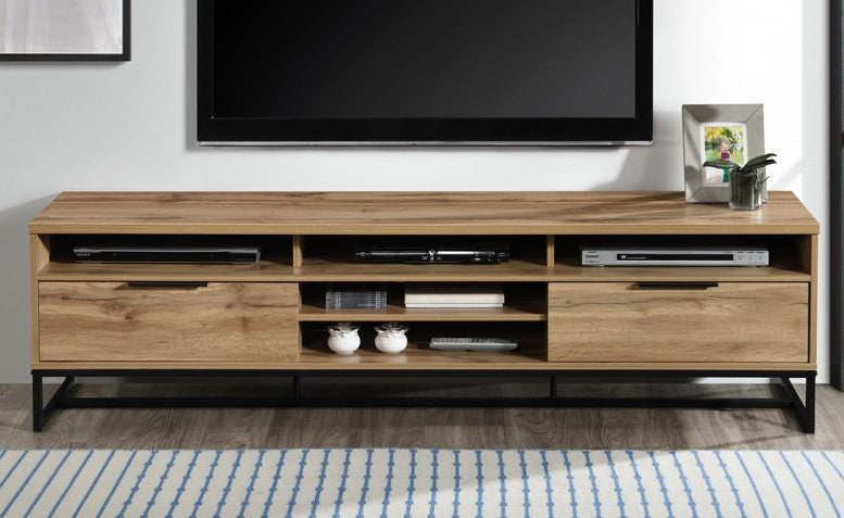 Jeanette Oak Wood 61" TV Stand