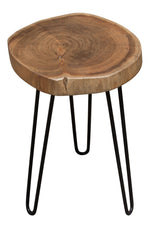 Joss Natural Finish Mango Wood Accent Table