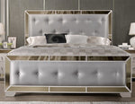 Juliette Bisque White Wood Queen Bed