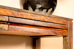 June Warm Chestnut Sheesham Wood Console Table