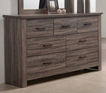 Karen Brown Wood 7-Drawer Dresser